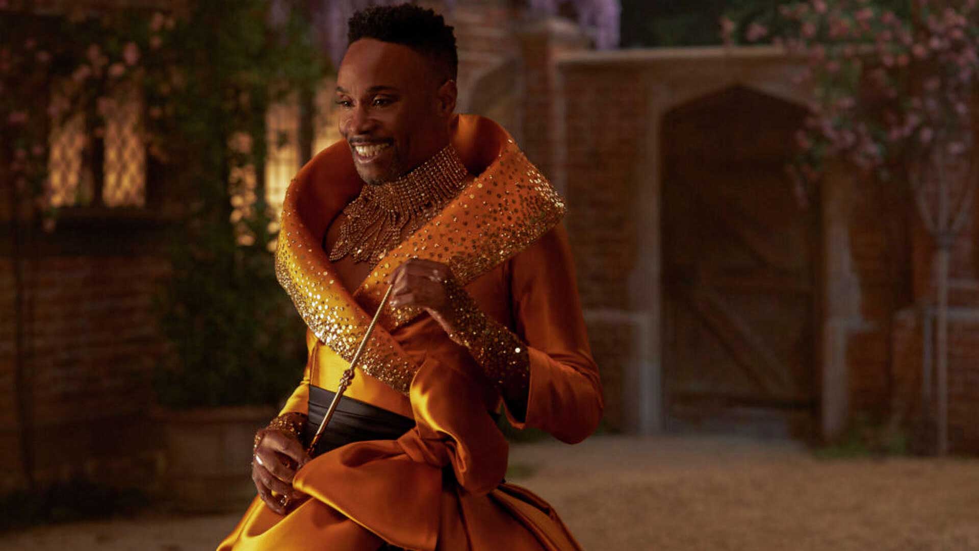 Billy Porter dresses cinderella