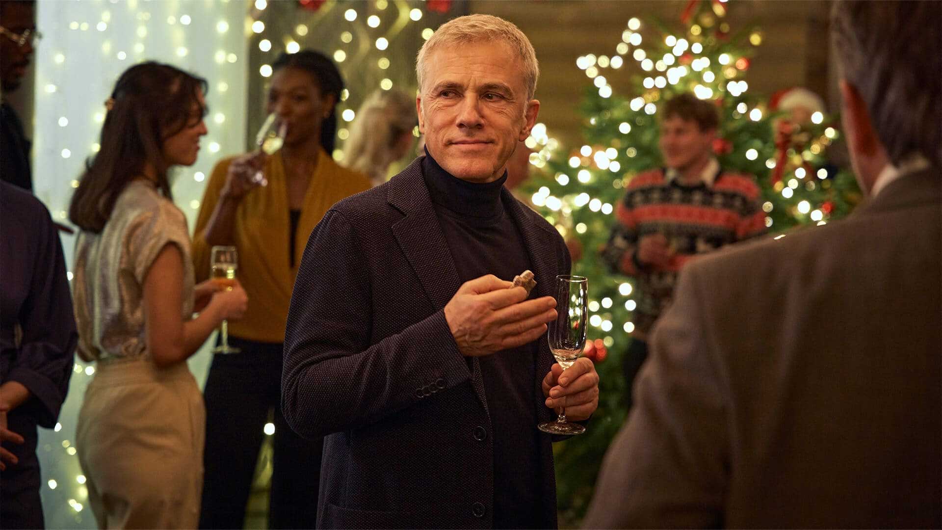 Christoph Waltz Christmas BMW