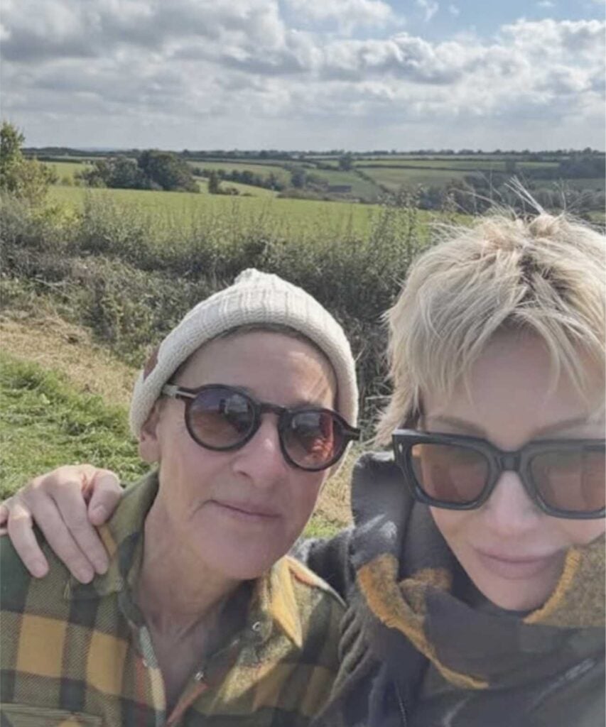 Ellen DeGeneres and Portia de Rossi