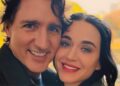 Katy Perry and Justin Trudeau