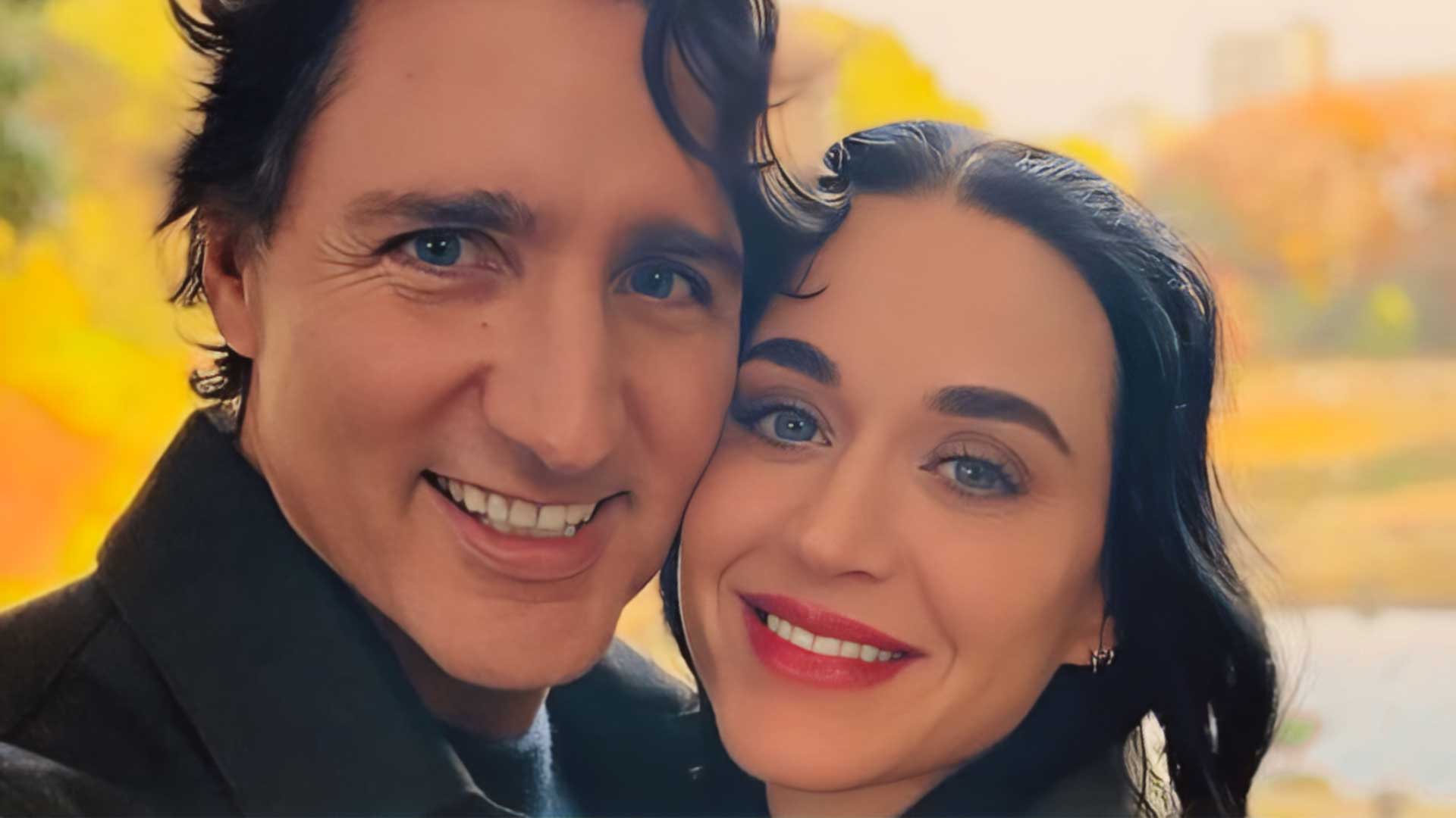 Katy Perry and Justin Trudeau