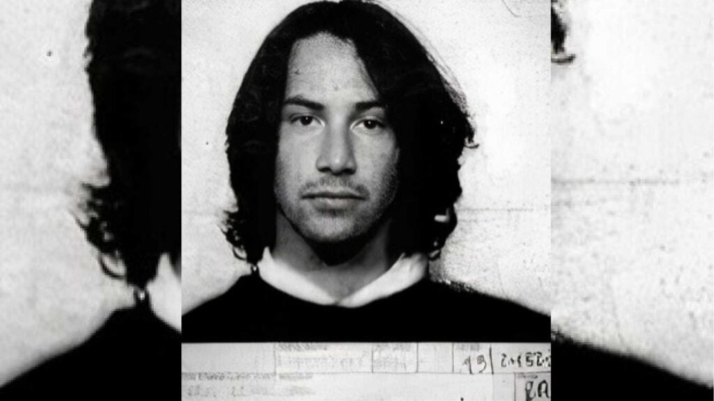 Keanu Reeves Mugshot