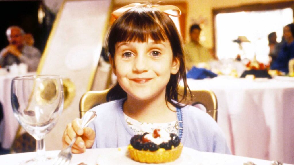 Mara Wilson in the 1996 film Matilda