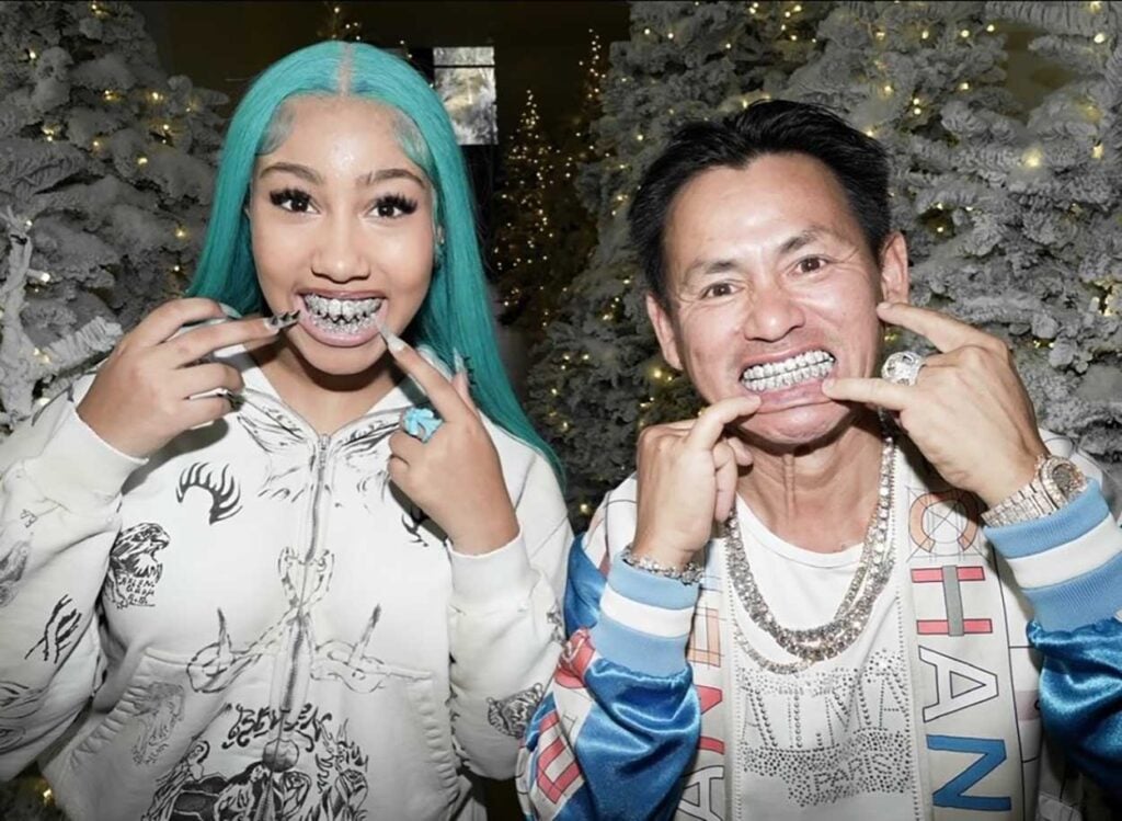 North West Diamond Shark Grills Johnny Dang