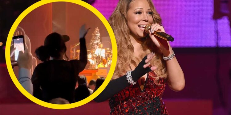 Rihanna Told to “Sit Down” While Watching Mariah Carey in Vegas