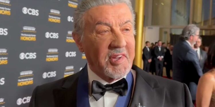 Sylvester Stallone Reflects on Receiving Kennedy Center Honor
