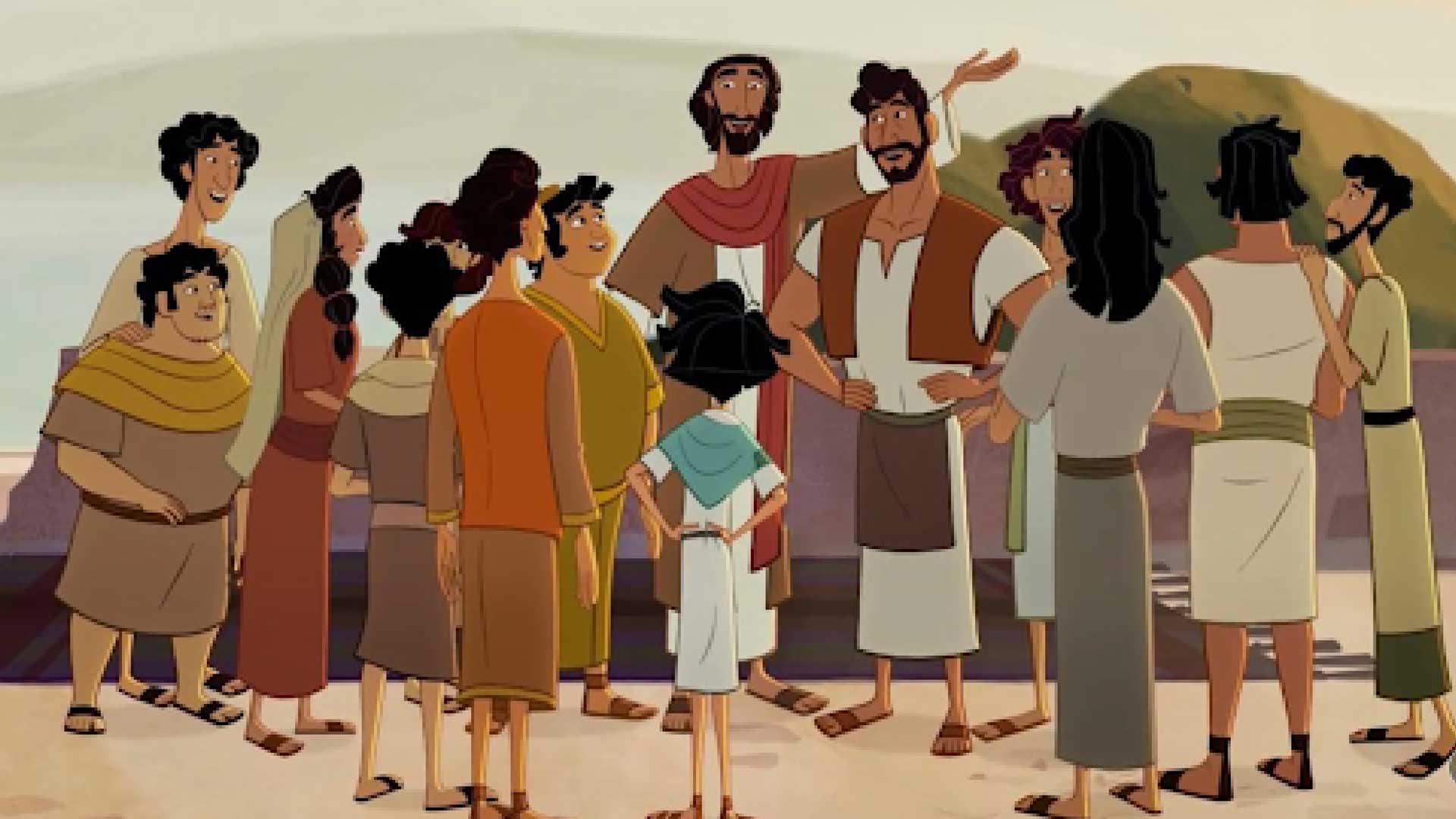 light of the world movie jesus preaching