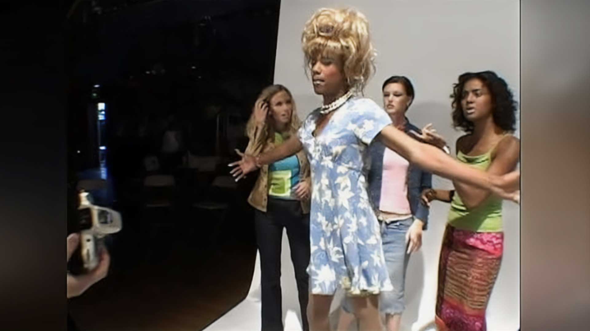 nick cannon Latanya wearing dresses