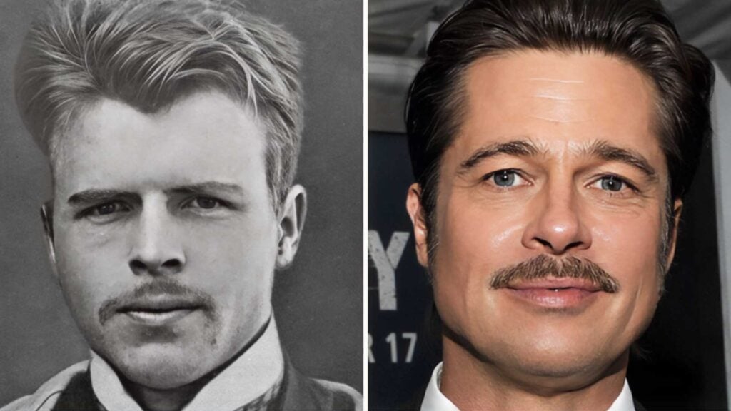 Brad Pitt and Hermann Rorschach