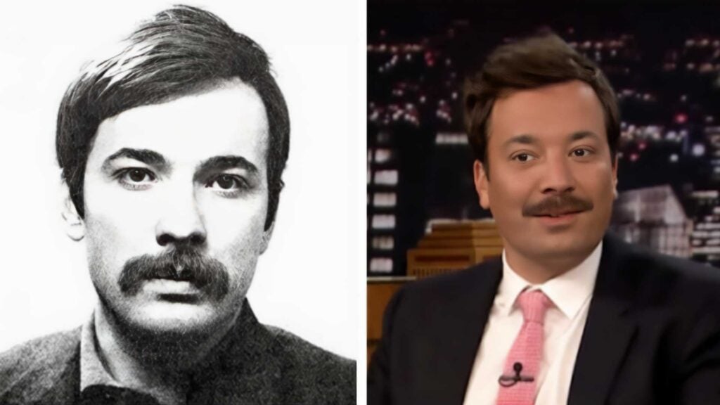 Jimmy Fallon and Mahir Cayan