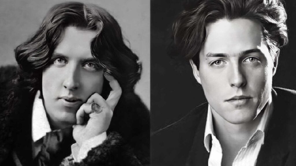Oscar Wilde and Hugh Grant