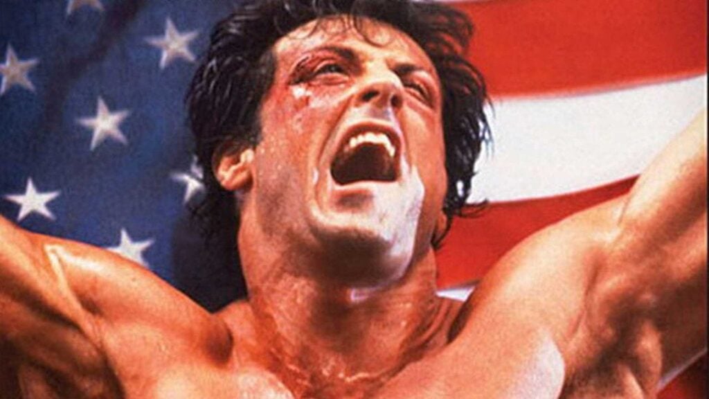 Sylvester Stallone rocky skew mouth