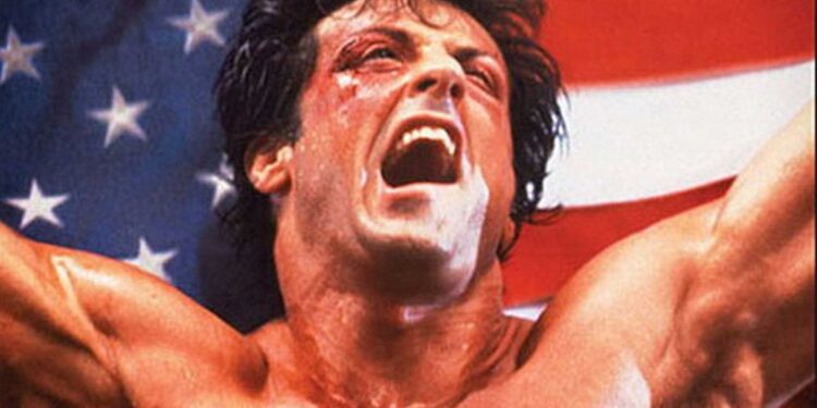 Sylvester Stallone rocky skew mouth