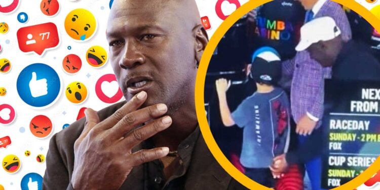 Michael-Jordan-Sparks-Backlash-After-Viral-NASCAR-Clip-With-Young-Boy