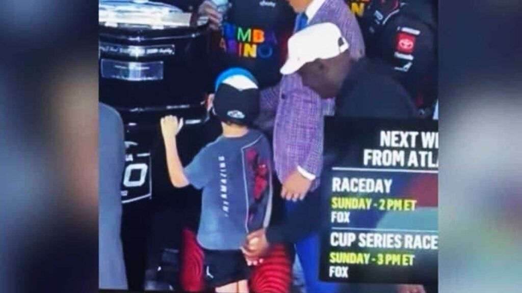 Michael-Jordan-is-facing-backlash-over-a-viral-video.NASCAR-on-Fox