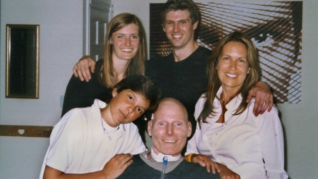 Will Reeve shares a family photo