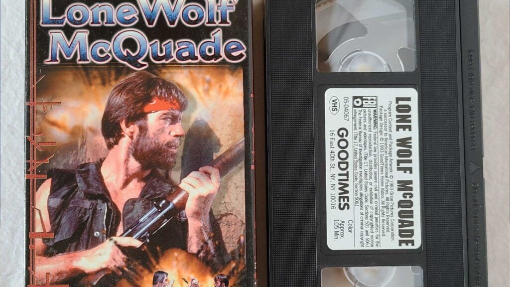 Chuck Norris VHS