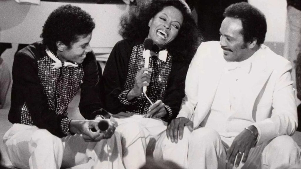 Michael Jackson, Diana Ross, Quincy Jones