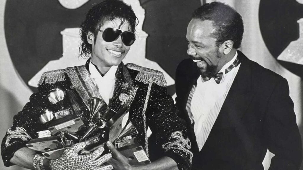 Michael Jackson and Quincy Jones