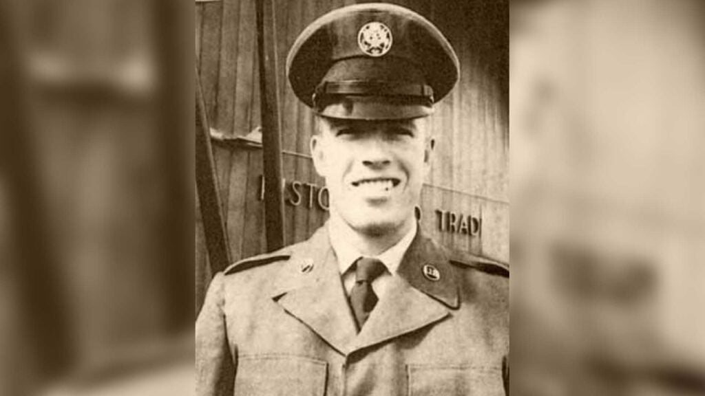 Photo of Chuck Norris during his Air Force career